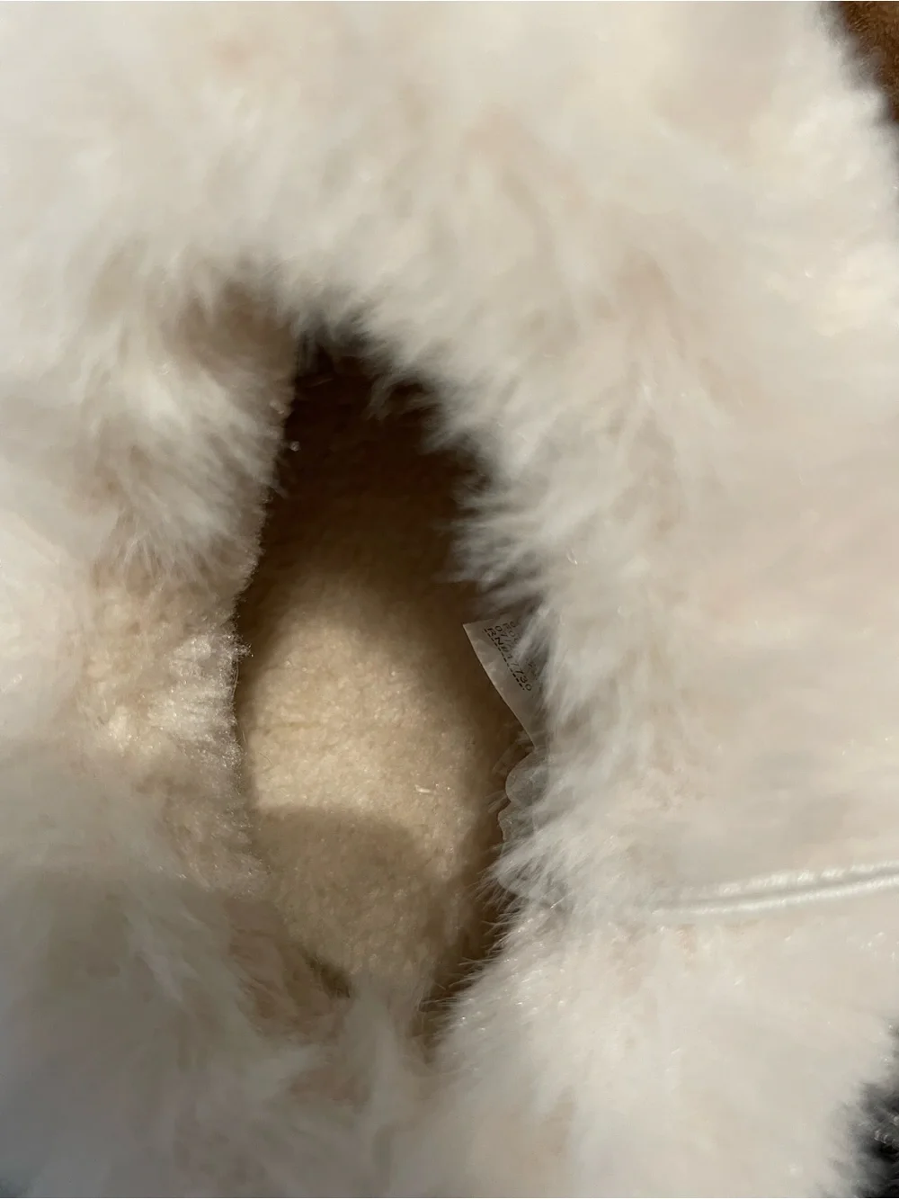 Cat & Jack Toddler Piper Faux Fur Cuff Scuff Slippers Brown 9 NWT - Picture 7 of 8